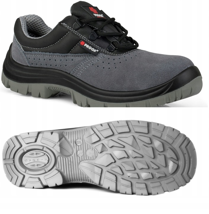 Buty robocze BHP z Metalowym Noskiem ANTYPRZEBICIOWE S1P KAPS3 + WKŁADKA