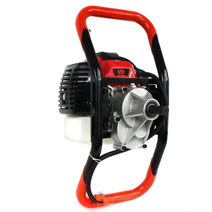 Wiertnica spalinowa ŚWIDER SPALINOWY + 3 wiertła 10/20/30cm przedłużka