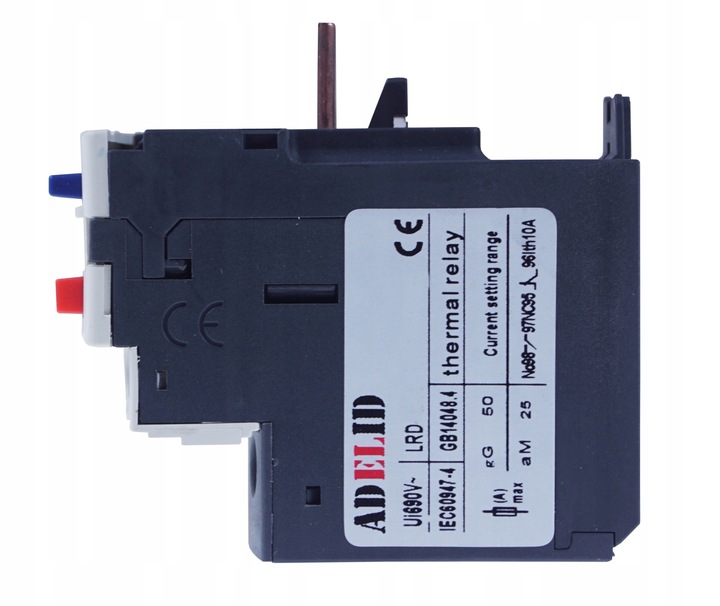 LRD08 PRZEKAŹNIK TERMICZNY TERMIK 2,5-4,0A 1,5kW