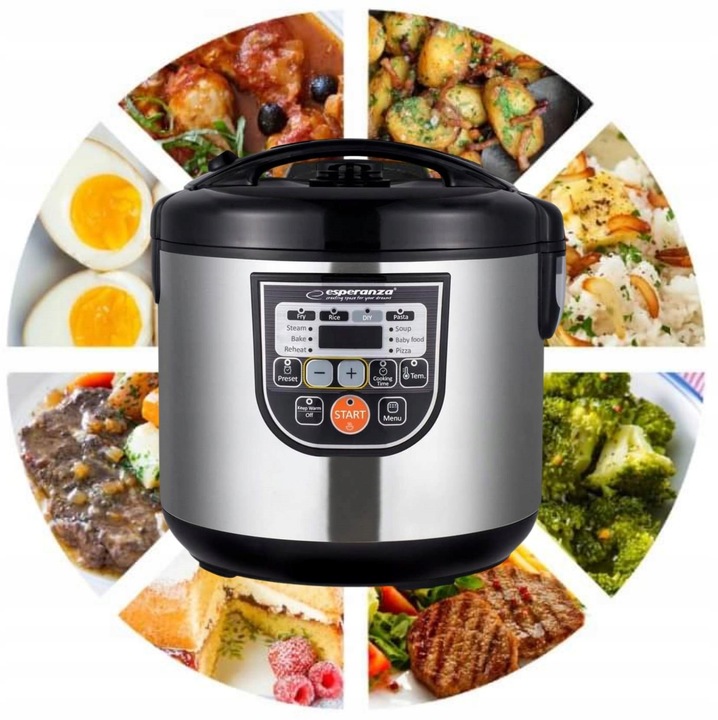MULTICOOKER PAROWAR SZYBKOWAR KOMBIWAR 11 FUNKCJI