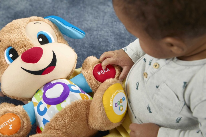 Pluszak Fisher-Price Ucz się i śmiej Szczeniaczek Uczniaczek FPM71