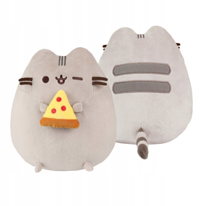 PUSHEEN z PIZZĄ, pizza w łapkach 24cm SUPER SOFT
