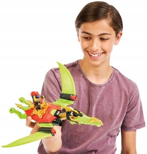 TREASURE X DINO GOLD DINOZAUR T-REX i PTERODAKTYL