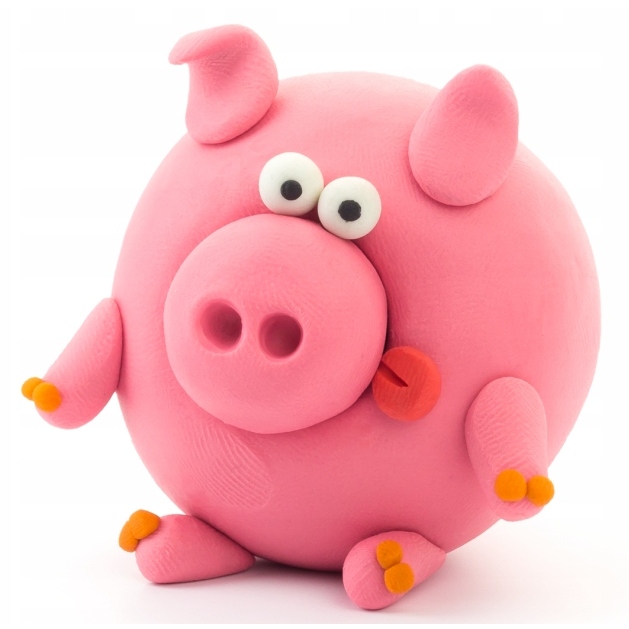 Masa Plastyczna Zestaw Zwierzątka HEY CLAY dla Dzieci+15 pojemników 4 lata+