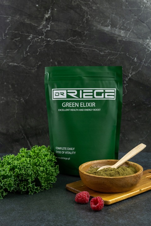 GREEN ELIXIR witaminy minerały antyoksydanty probiotyki zdrowie suplement