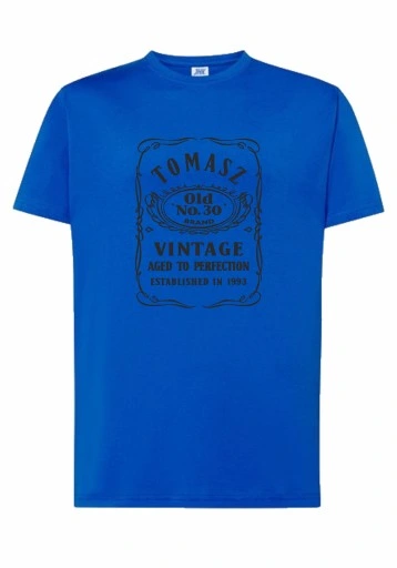 KOSZULKA MĘSKA 30 40 50 60 70 URODZINY PREZENT