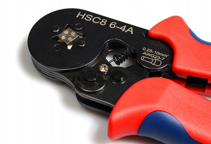 ZACISKARKA PRASKA KONEKTORÓW TULEJEK KOŃCÓWEK KABLI PRZEWODÓW ZESTAW x1200