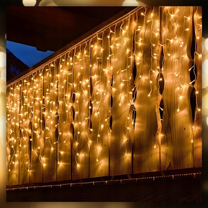 SOPLE LAMPKI CHOINKOWE 300 LED 14,5 M ZEWNĘTRZNE ŚWIĄTECZNE ŚWIATEŁKA FLASH