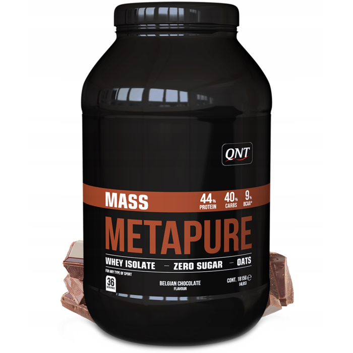 QNT Metapure Mass Odżywka Białkowa Węglowodanowa Gainer Masa Mięśniowa 1815