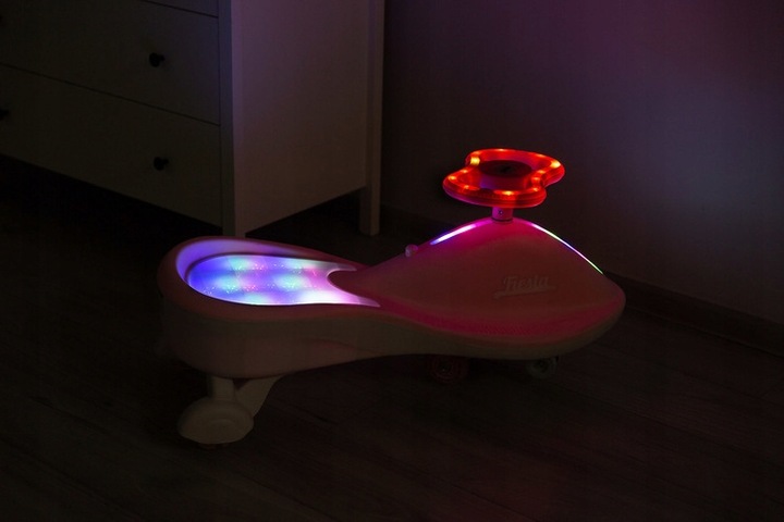 TOYZ POJAZD JEŹDZIK GRAWITACYJNY FIESTA ŚWIECĄCY RÓŻOWY