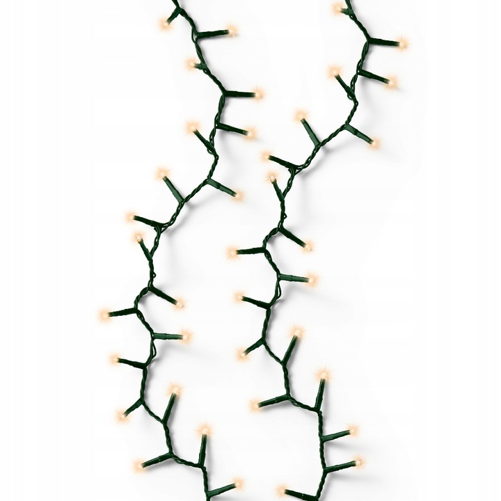 Gęste Oświetlenie Choinki COMPACT Lampki 3000 LED 60 M Klasyczny ciepły