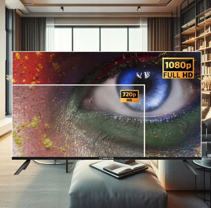 Telewizor Manta 40LFA123E 40" LCD 1920 x 1080 (Full HD) Android TV DVB-T2