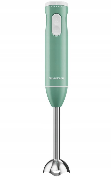 Blender ręczny SilverCrest SSMS 600 E3 rozdrabniacz mikser pojemnik miętowy