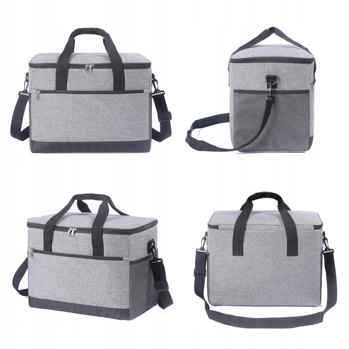 TORBA TERMICZNA na LUNCH BOX na jedzenie torba ŚNIADANIOWA na ramie 20L XL