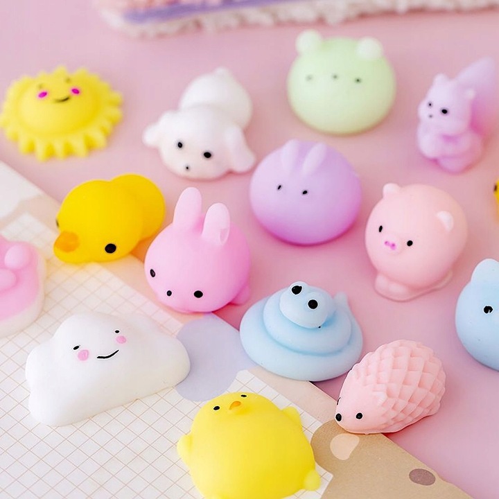 25 szt. GNIOTEK MOCHI SQUISHY POP IT ZABAWKA ANTYSTERSOWA ZESTAW DLA DZIECI