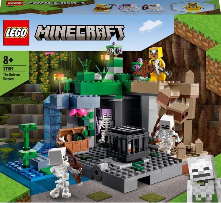 LEGO Minecraft 21189 Loch szkieletów