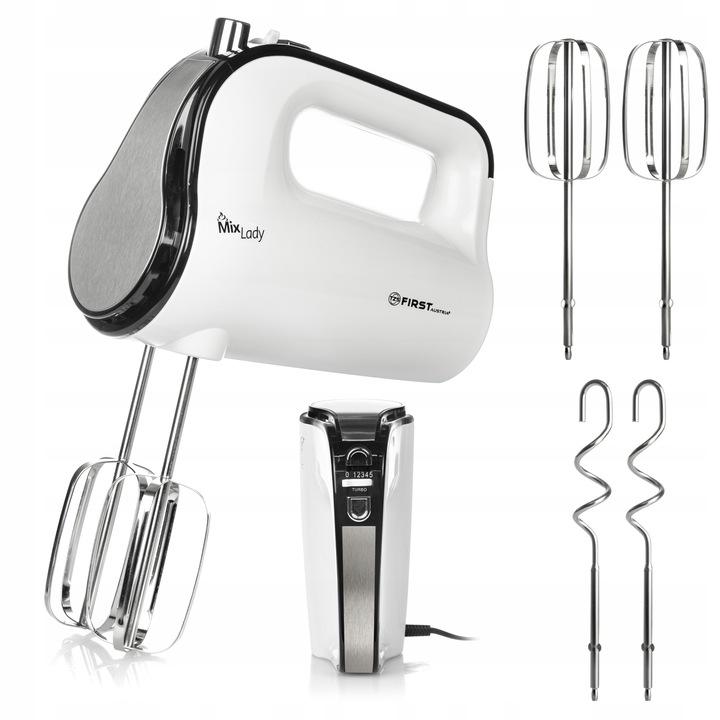Mikser ręczny 2 x mieszadła FIRST AUSTRIA 350 W