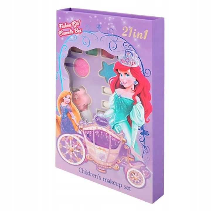 ZESTAW DO MALOWANIA MAKIJAŻU DLA DZIECI KOSMETYKI PALETKA CIENIE MAKE UP