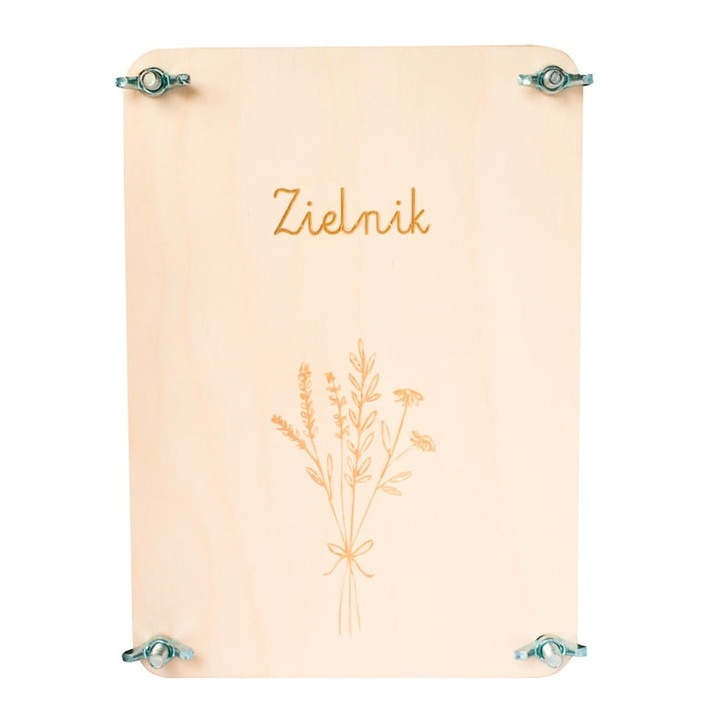 Zielnik Praska botaniczna do suszenia kwiatów ziół liści i roślin 21x15