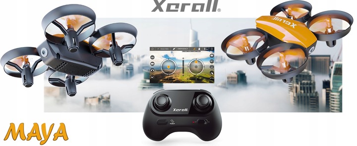 XERALL-MAYA, dron Dron z kamerą (FPV), 2,4 GHz
