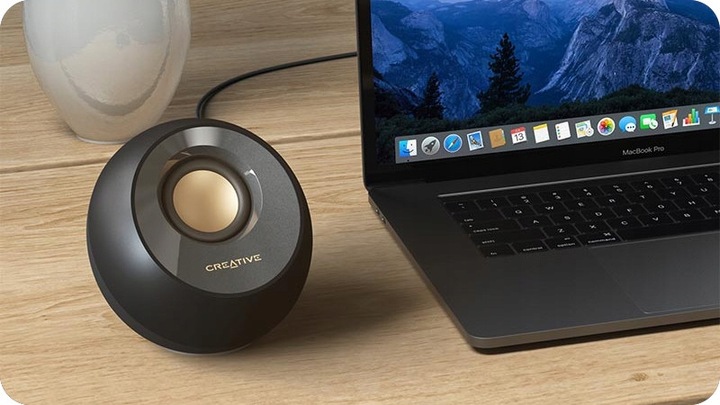 Głośniki komputerowe Creative Pebble V2 USB-C