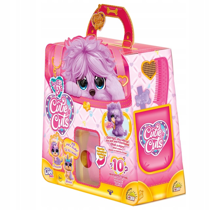 Cutie Cuts LLP Piesek Fioletowy