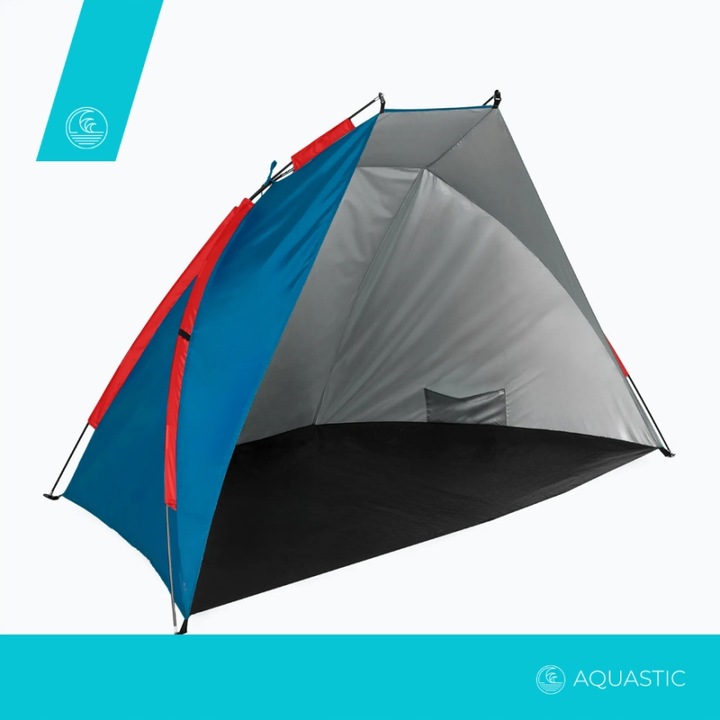 Namiot plażowy AQUASTIC Concielo niebieski OS LEKKOŚĆ WYTRZYMAŁOŚĆ