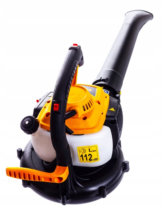 DMUCHAWA SPALINOWA OGRODOWA ODKURZACZ DO LIŚCI 45 L + OLEJ METALOWY NÓŻ