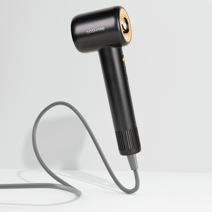 Mocna Suszarka do Włosów COSHARE EssenceRing SuperFlow1 PRO Jonizacja 1600W