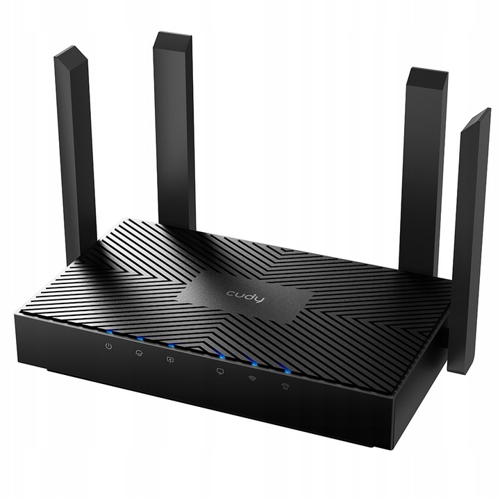SZYBKI POTĘŻNY RUTER Wi-Fi 6 MESH CUDY WR3000 UNIWERSALNY GIGABITOWY ROUTER