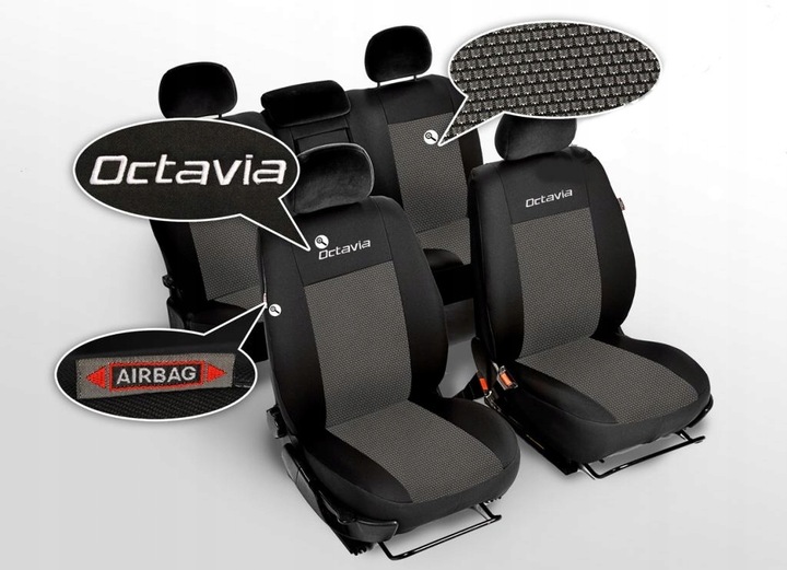 POKROWCE SAMOCHODOWE DO Skoda OCTAVIA I II III 1 2 3