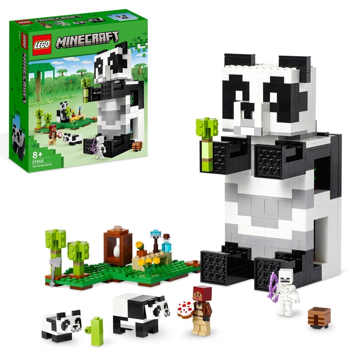 LEGO Minecraft 21245 Rezerwat pandy