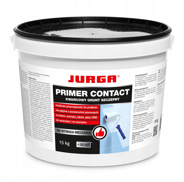 JURGA PRIMER CONTACT KWARCOWY GRUNT SZCZEPNY 15 KG