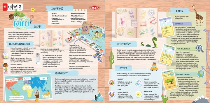 Tactic Gra Wszystkie Dzieci Świata