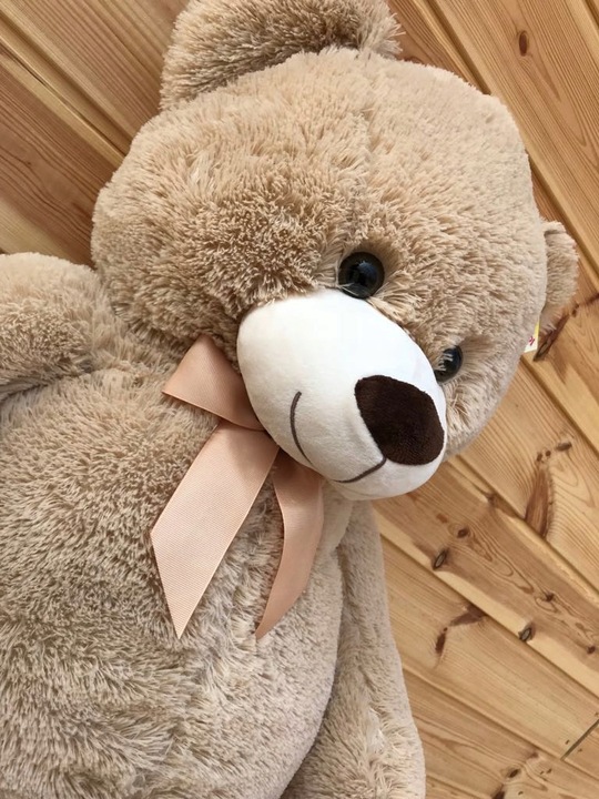 DUŻY WIELKI PLUSZOWY MIŚ GIGANT 100CM