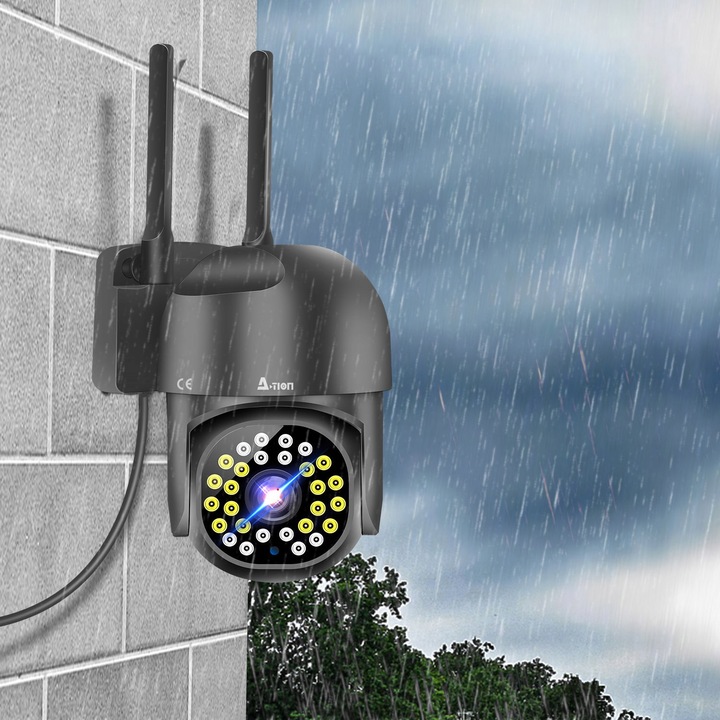 ZEWNĘTRZNA OBROTOWA KAMERA IP 3MP 2K WIFI6 2.4G&5G A-1008