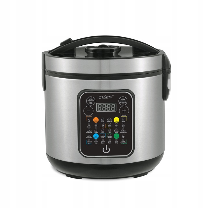 MULTICOOKER PAROWAR SZYBKOWAR ELEKTRYCZNY GARNEK 30 PROGRAMÓW 5L 900W TIMER
