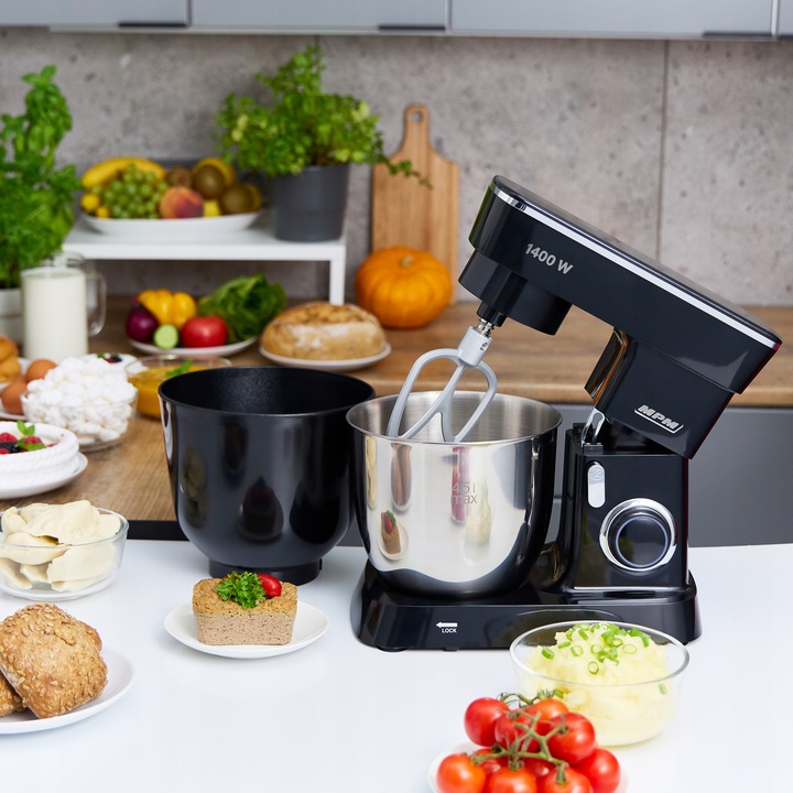 Robot planetarny robot kuchenny mocny czarny MPM MRK-25