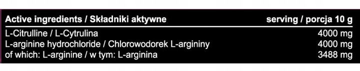 Real Pharm CitruArgin CYTRULINA AAKG 300g