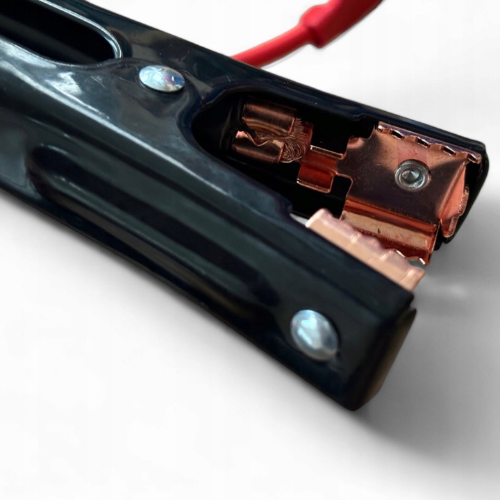 SOLIDNE KABLE PRZEWODY ROZRUCHOWE 900A 6m 6 metrów GRUBE 20mm2 2x 6m MOCNE