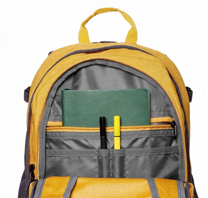 WYGODNY WENTYLOWANY PLECAK MIEJSKI CAMPUS MULLACO | POJEMNOŚĆ 30L | ŻÓŁTY