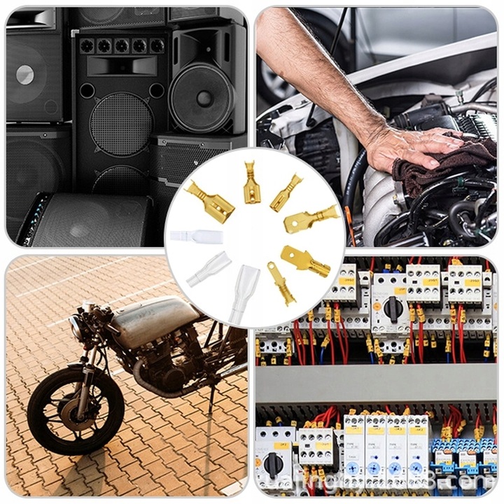 ZACISKARKA PRASKA KONEKTORÓW ZESTAW SAMOCHODOWYCH + 450 SZT KONEKTORÓW