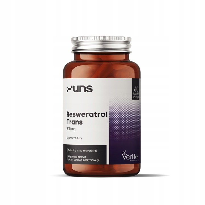 UNS TRANS RESWERATROL VERI-TE 60 VKAPS.
