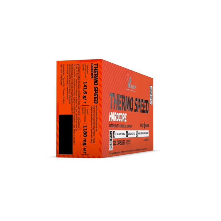 OLIMP THERMO SPEED HARDCORE 60kaps SPALACZ REDUKCJA WITAMINY ODCHUDZANIE
