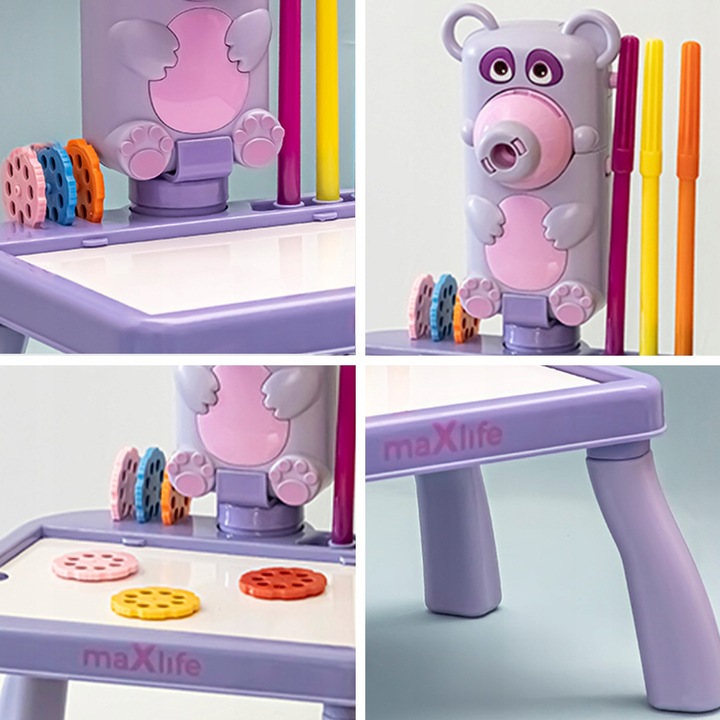 Projektor do rysowania dla dzieci rzutnik mazaki tablica do nauki rysowania