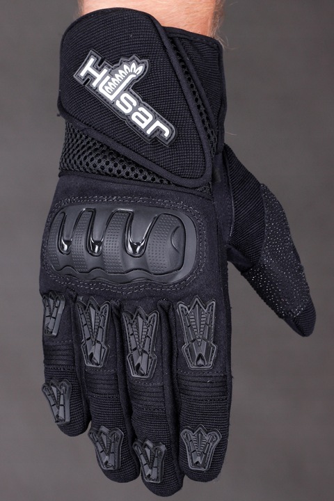 MOCNE TEKSTYLNE RĘKAWICE MOTOCYKLOWE HUSAR MX1 L