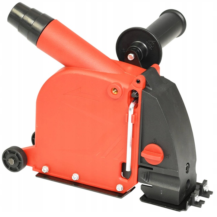 OSŁONA PRZECIWPYŁOWA DO SZLIFIERKI BRUZDOWNICA 125mm + TARCZE