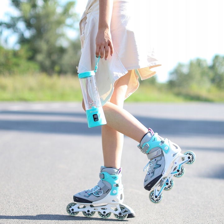 Blender kielichowy BlendyGo Mikser do smoothie mini 3 250 W zielony