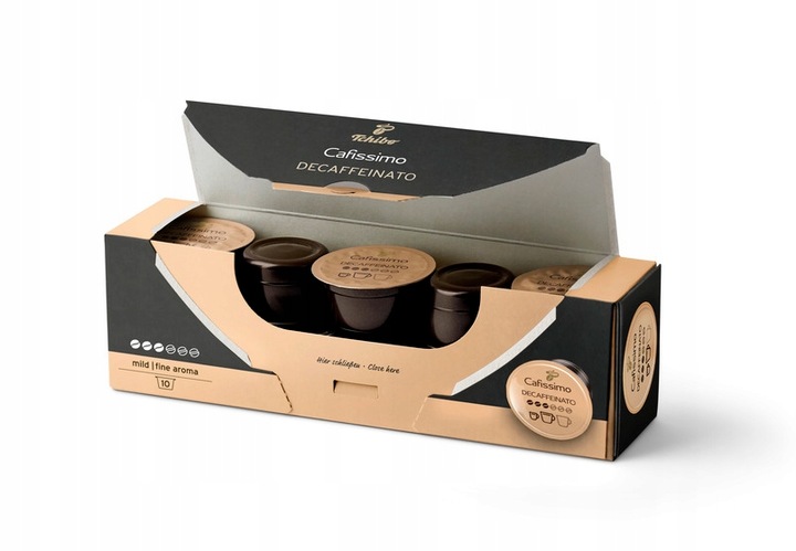 Kapsułki Tchibo Elegant + Fine Aroma + Decaff