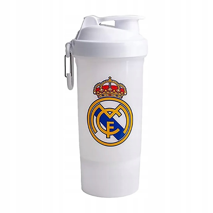 Smart Shake Real Madrid 800ml Biały Szejker Shaker